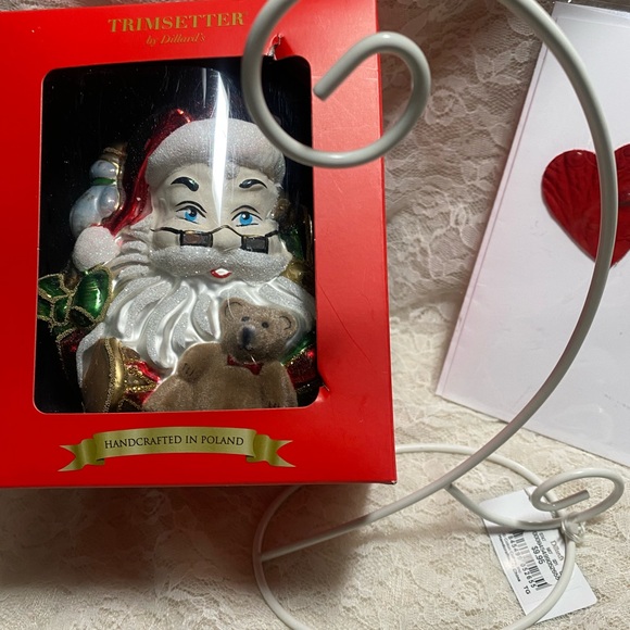NIB With tags - TRIMSETTER by Dillards one of a kind Mouth blown & Hand painted - Picture 2 of 7